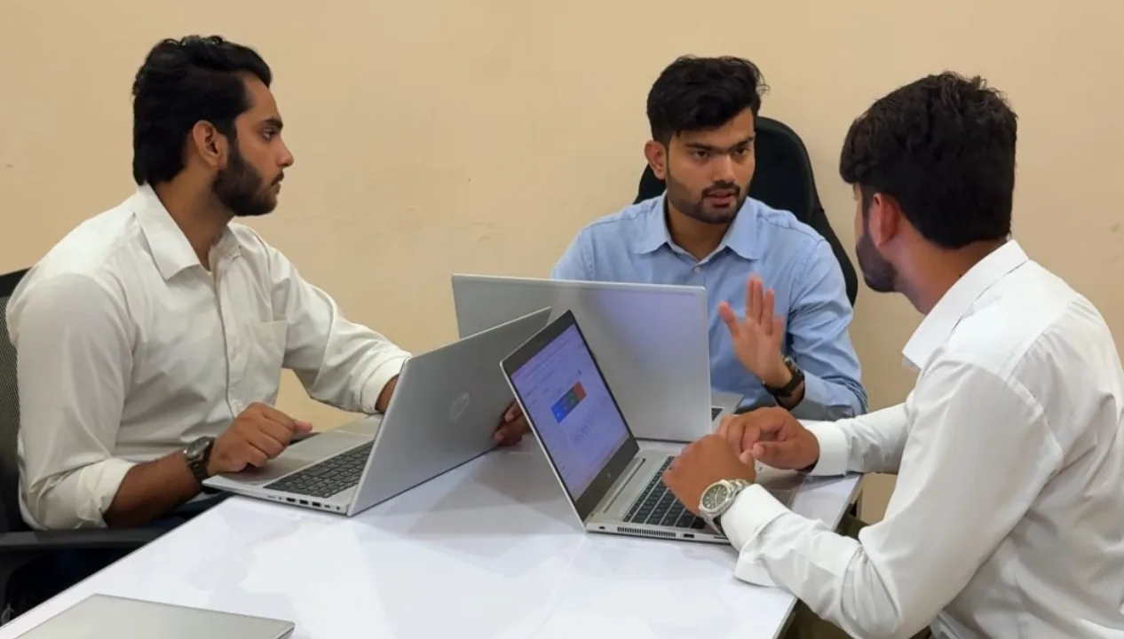Team video: Digital Vikingz team at work